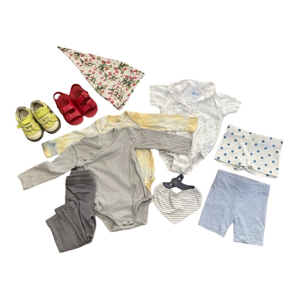 Lot of Baby/Toddler Clothes (Size 12-2t) and Shoes (6-7)
